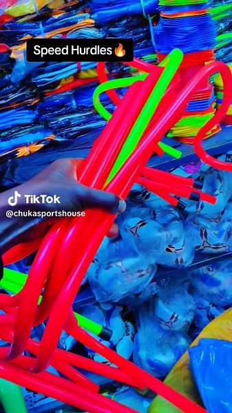 Football Training Equipment: Speed Hurdles for Practice