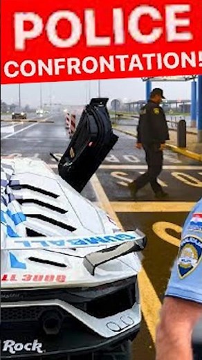 CROATIA BORDER POLICE DENY LAMBORGHINI ENTRY … *NO GREEN CARD*
