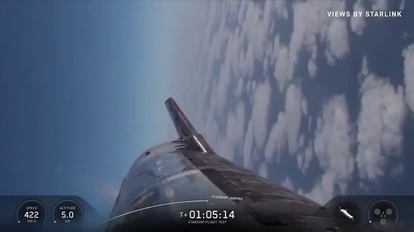 Starship Splashdown Captured By SpaceX Recovery Team