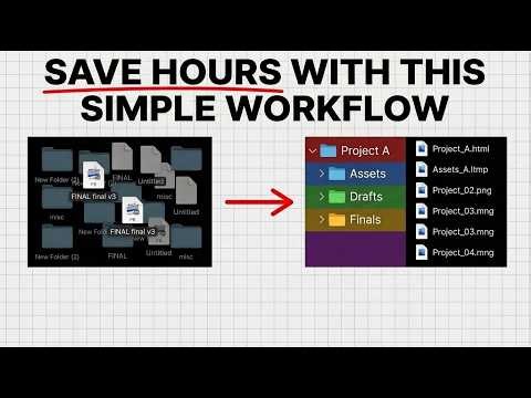 The DaVinci Resolve File Organisation Trick That Saves Hours (Without complicated structures)