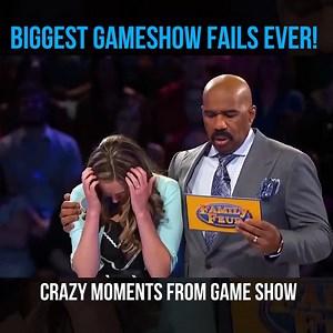 6.6M views · 68K reactions | BIGGEST GAMESHOW FAILS EVER! #FamilyFeudFeud, #steveharvy Please, Don’t forget to follow the page!! Learn more Here: https://paybis.affise.com/v2/sign/up?ref=11746 | This Is Daniel Joaquim | Facebook