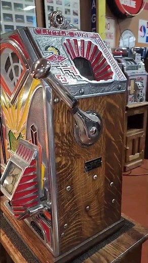 Rare 1932 Jennings "Little Duke" Art Deco 1 Cent Slot Machine Panther Road Classics
