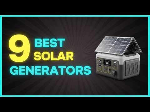 ✅Top 9 Best Solar Generators 2026: Don't Buy Until You See This!
