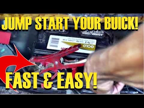 HOW TO JUMP START YOUR CAR FAST IN UNDER 3 MINUTES : 2005 BUICK LESABRE BATTERY LOCATION