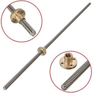 [Hot Item] Linear Motion Left and Right Hand Tr12*3 Square Thread Trapezoidal Lead Screw