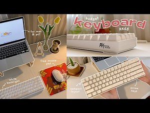 unboxing my first mechanical keyboard (budget and beginner friendly!)