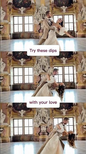 3 beautiful dips you can use in your first dance! 💃🕺 #firstdance