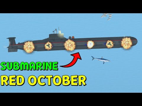 Bombs Exploded on Red October Submarine | Floating Sandbox