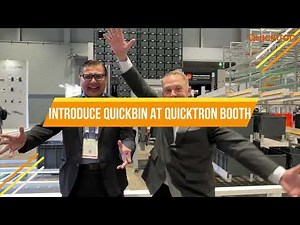 Introduce QuickBin at Quicktron's ProMAT Booth