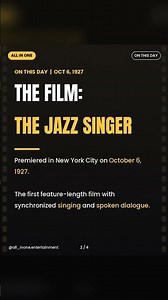 On This Day: The First Talking Feature Film (1927)