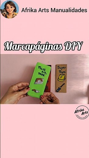 MARCAPÁGINAS DIY | Father's day bookmark #shortsdiy #shorts