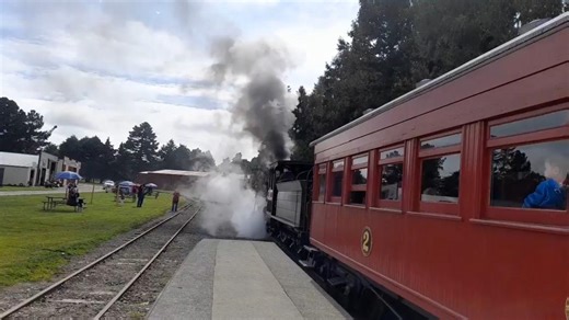 Golden age steam train brought back to life