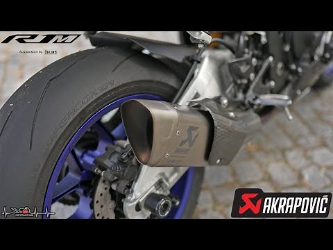 Yamaha R1-M | Akrapovic Full Titanium Exhaust | PURE SOUND [4K]