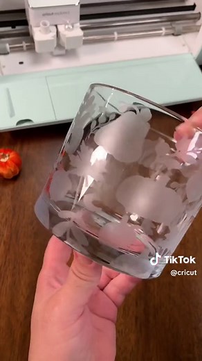 Now THAT’S how you etch to perfection 🙌 #cricut #glassetching