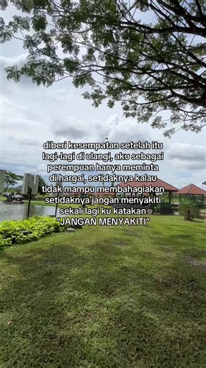 Jangan Menyakiti — Pesan untuk Dihargai dalam Hubungan