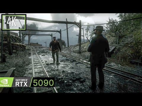 Soft Ambience & Scenic Rain – Red Dead Redemption 2 Walking Video