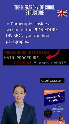 ✨ Understanding COBOL Structure Made Simple - Cobol tutorial - Learn Cobol !