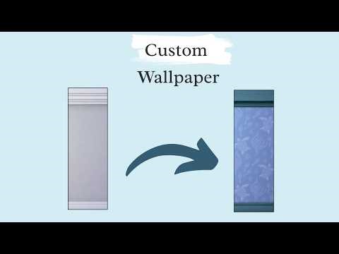Sims 4 Wallpaper CC Tutorial – Clean Walls, Trim & Patterns (Beginner Friendly)
