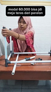 table made of PVC pipe #fblifestyle #pipapvc #creative | Komar Alzahra