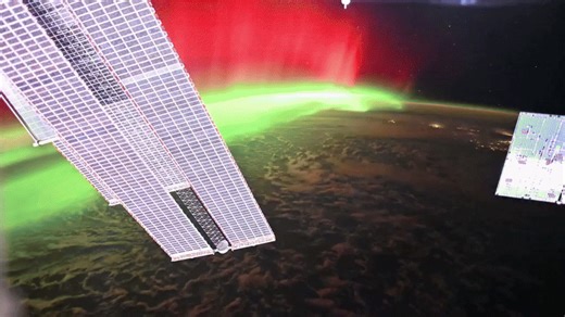 Cosmonaut Shares 'Incredible' Video of Aurora From Space Station