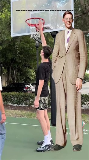 Oliver Rioux Meets Robert Wadlow: The Tallest Man in History