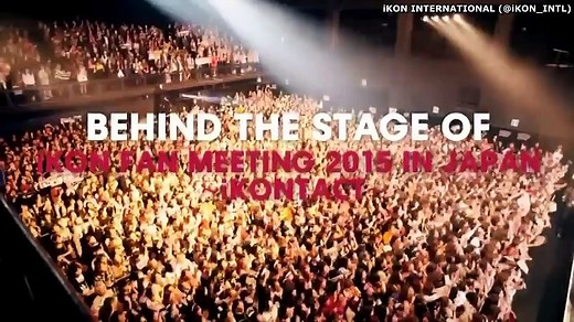 iKON WELCOME BACK JAPAN DVD - BEHIND THE STAGE [PART 1]