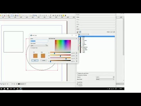 Scribus 1.4.6 - how to add colors to your project