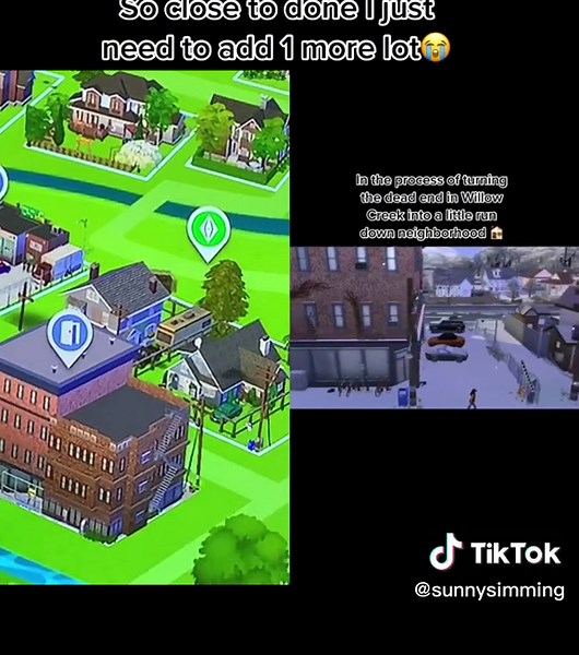 The Sims 4 Neighborhood Lot Building Process