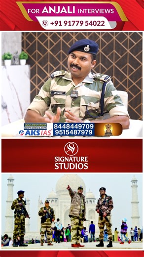 Assistant Commandant Sai Naik (CISF) Full Interview with Journalist Anjali | @SignatureStudiostv #sainaik #capf #cisf #upsc #civilservices #aspirants #latest #strategy #journalistanjali #signaturestudios | Signature Studios