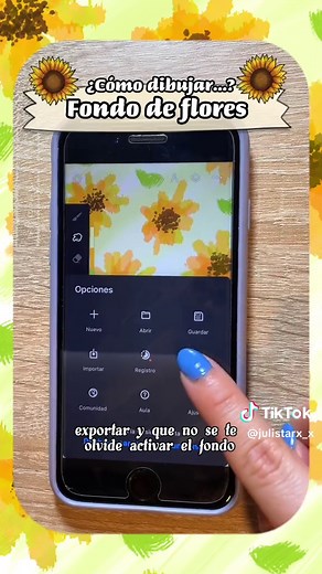 Como dibujar Flores 🌻 Fondo de florecitas para tú novia 💛 #fondodepantalla #flores #comodibujar #parati #pareja
