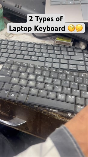 Laptop in build keyboard or normal keyboard difference ✅ #laptop #keyboard #shorts #helpbyravi