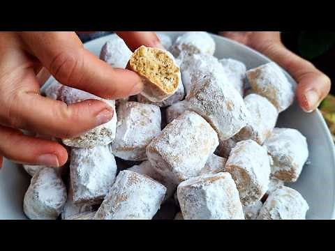 These almond cookies taste amazing! They just melt in your mouth 🍪 - Cookie Corner