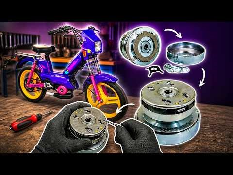 HOW TO REMOVE THE CLUTCH ON A PEUGEOT 103? ⚙️