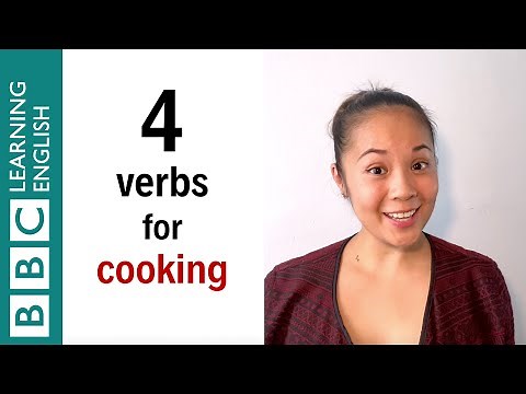 4 verbs for cooking - English In A Minute