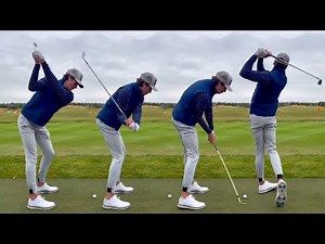 GM GOLF - Garret Clark Golf Swing - FULL SPEED + SLOW MOTION