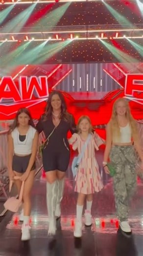 Candice Michelle on Instagram: "A behind the scenes look at my special night back to WWE Monday Night Raw! This felt like winning a Championship all over again. Having my family here and showing them my home filled my heart with joy and gratitude. I will forever love my wrestling family and be so grateful for my special place there!"