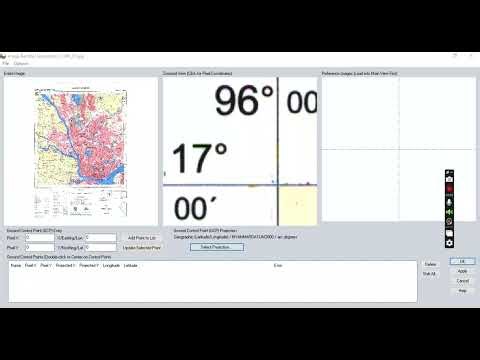 UTM Georeferencing with global mapper