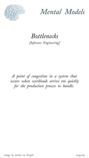 Software Engineering 17 Bottlenecks