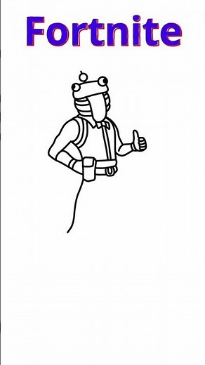 How to Draw the Beef Boss | FORTNITE