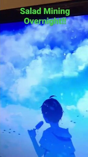 Salad Mining Overnight !!!