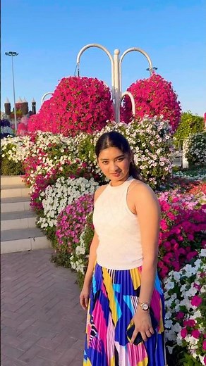Dubai Miracle Garden – Complete Visitor Guide 🌸#dubai #travel #travelvlog