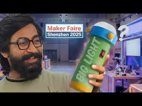 CRAZYY Innovative Projects at Maker Faire Shenzhen 2025 | Day 2