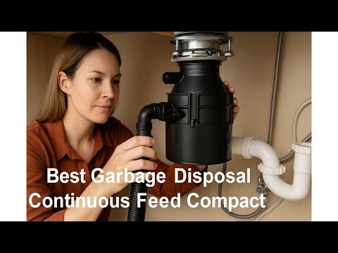 🗑️ Moen Prep Series PRO Compact Garbage Disposal | Best Garbage Disposal Continuous Feed Compact 🗑️