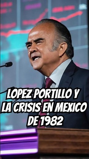 La crisis económica de 1982 en México