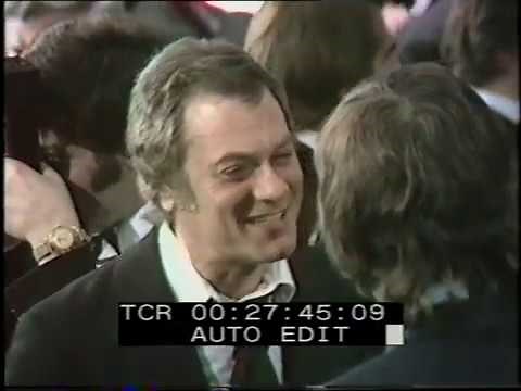 Tony Curtis Interview | Royal Premier | Love Story | 1971