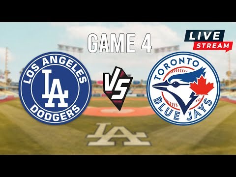 🔴 LIVE: Dodgers vs Blue Jays | World Series Game 4 | MLB 2025 ⚾ 3D Play by Play