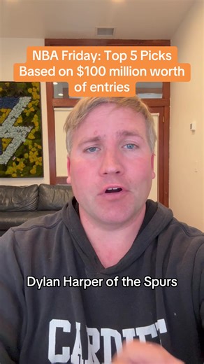 Top 5 NBA Picks for Friday's Games