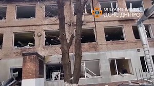 Huge explosion in Dnipro, Ukraine, after overnight strikes target Yuzhmash plant