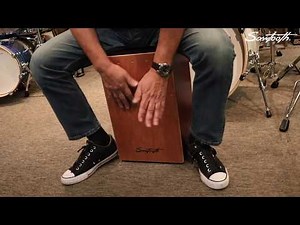 Sawtooth Cedar Cajon Drum Demonstration by Victor Bisetti from Los Lobos and Santana