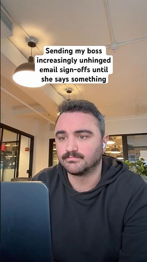 Unhinged Email Sign-Offs: Part 3 #office #officehumor #funny #corporate #email